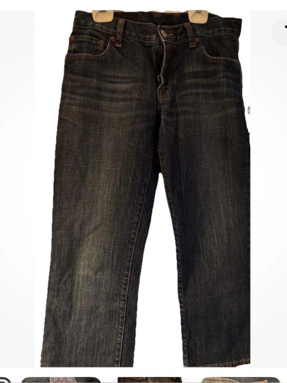 Lucky Brand Women's classic  cropped Jeans. Size 27